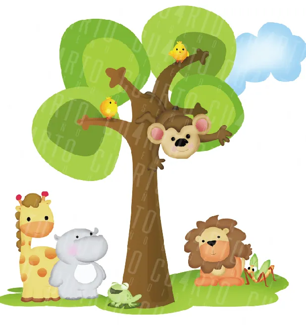 Selvas para baby shower - Imagui