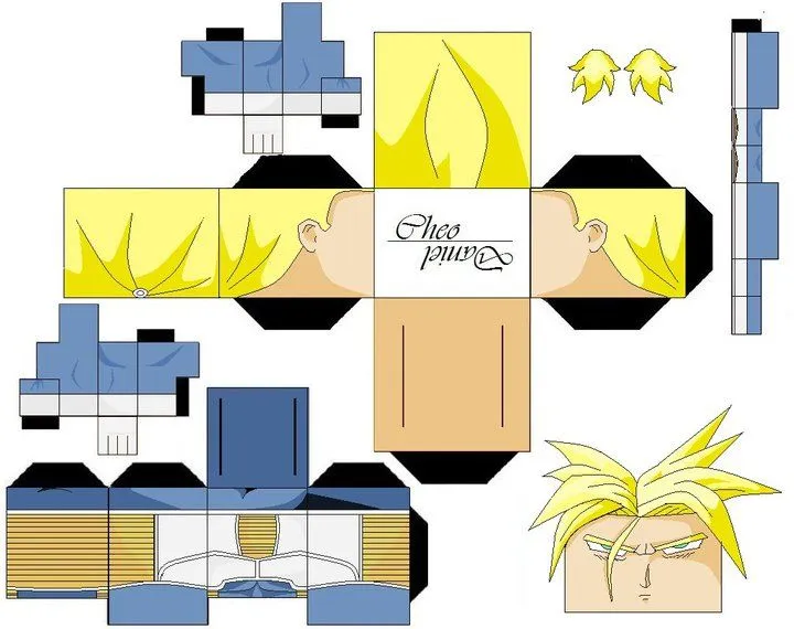 Anime 3D Paper [Dragon Ball] - Taringa!