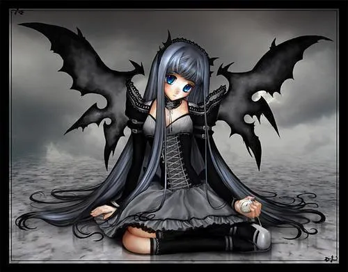Imagenes De Angeles Goticos Anime