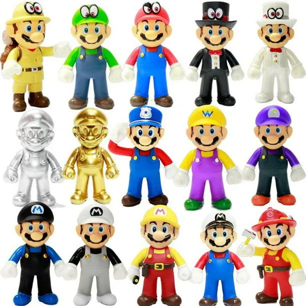 Anime Super Mario Bros Luigi Yoshi King Kong figura de acción modelo muñecas de dibujos animados jug zhangmengya LED | Walmart en línea Anime Super Mario Bros Luigi Yoshi King Kong figura de acción modelo muñecas de dibujos animados jug zhangmengya LED | Walmart en línea