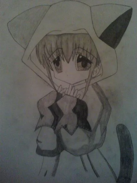 anime tierno para dibujar