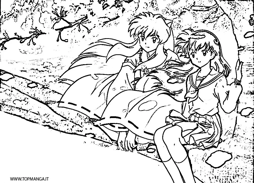 para pintar de inuyasha Colouring Pages (page 3) para pintar de inuyasha Colouring Pages (page 3)