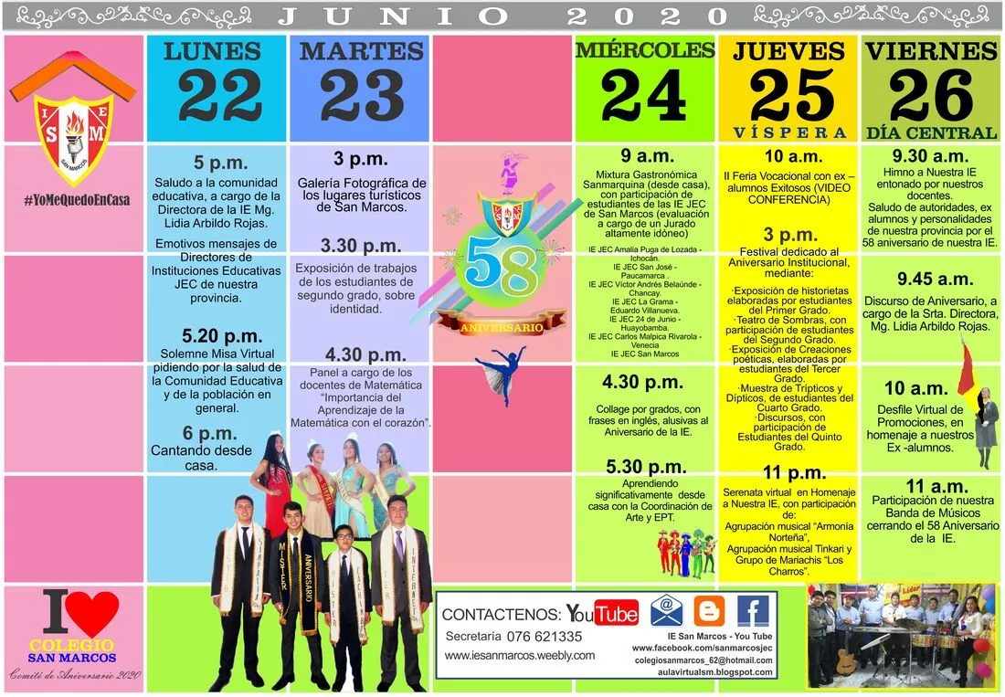 Aniversario 2020 - Institución Educativa Aniversario 2020 - Institución Educativa