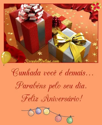 Aniversário de Cunhada - Imagens, Mensagens e Frases para Facebook Aniversário de Cunhada - Imagens, Mensagens e Frases para Facebook