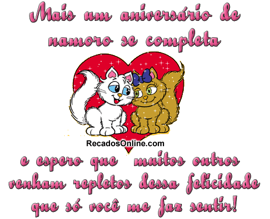 Mensagens de 6 meses de namoro para FaceBook - Imagui