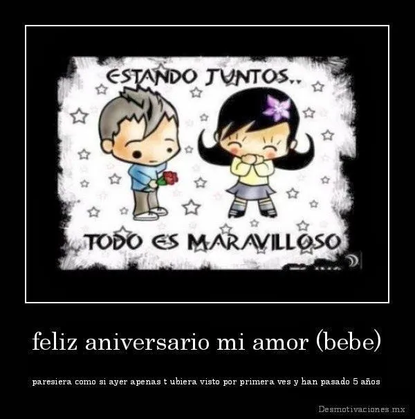 Feliz aniversario de novios 6 años - Imagui