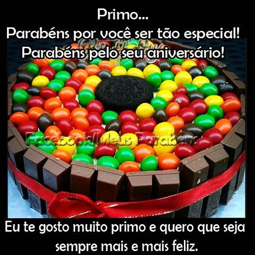Aniversário de Primo - Imagens, Mensagens e Frases para Facebook