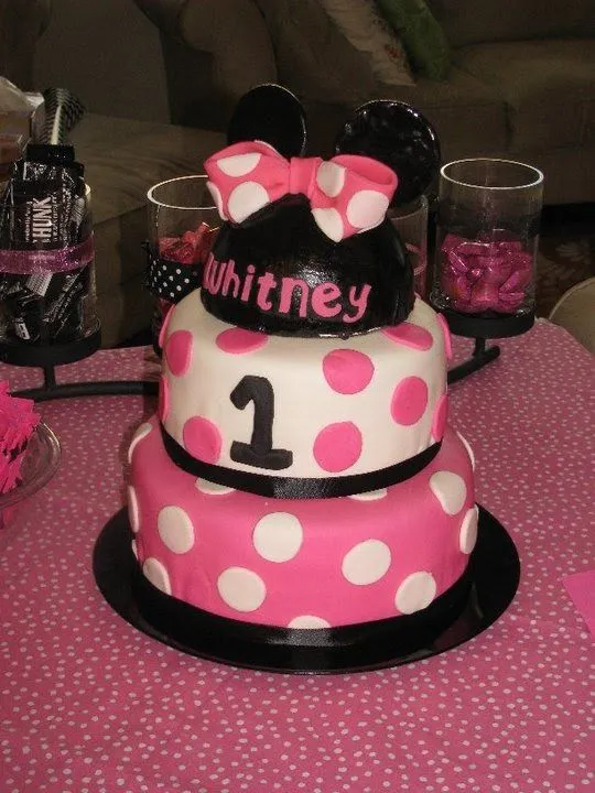 Anjel Land Creations: Minnie Mouse Cake