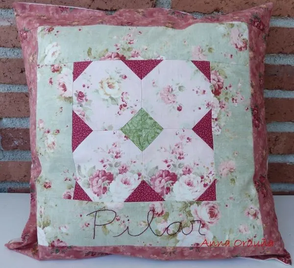 Anna Orduña - Mi Rincón de Patchwork: Tutorial: El cojín de la ...