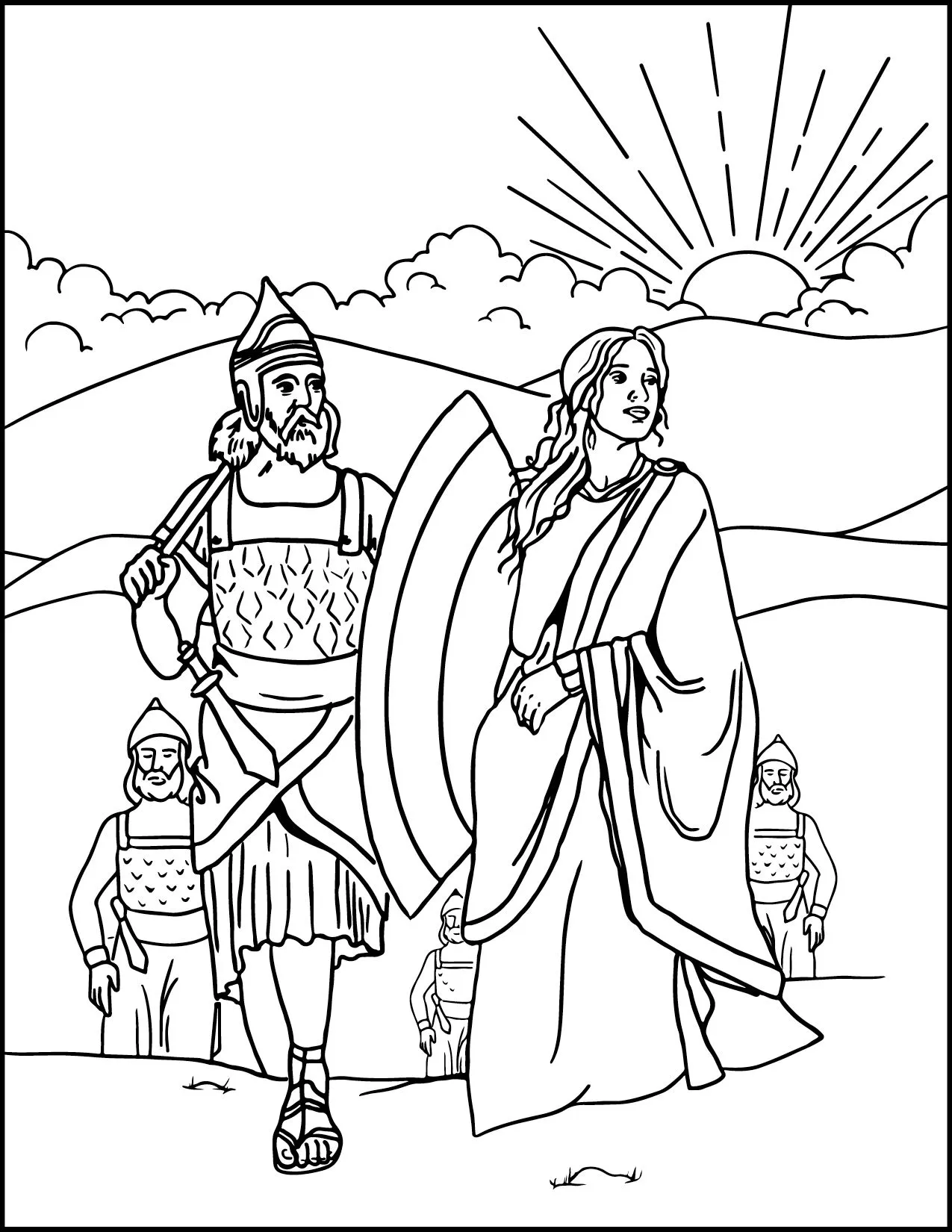 Año A, Cuarto 4 Hojas Para Colorear | Starting With Jesus Año A, Cuarto 4 Hojas Para Colorear | Starting With Jesus