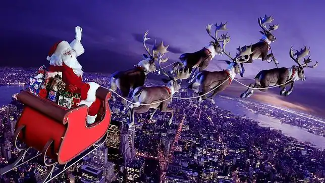 El año que dos cazas escoltarán el trineo de Papá Noel - ABC.es El año que dos cazas escoltarán el trineo de Papá Noel - ABC.es