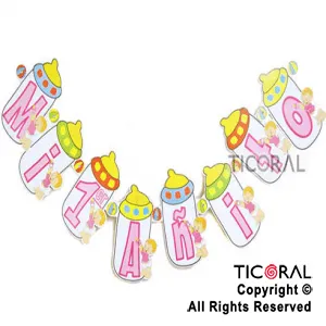 Primer año Nena. Ticoral | Mayorista Cotillón y Repostería Primer año Nena. Ticoral | Mayorista Cotillón y Repostería