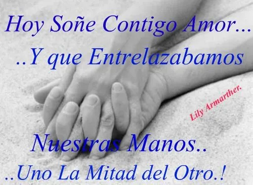 Cartas del Alma...: Hoy, Soñe Contigo Amor... Cartas del Alma...: Hoy, Soñe Contigo Amor...