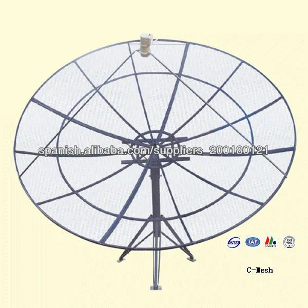 antena parabólica antena parabólica de malla-Antena de TV ...