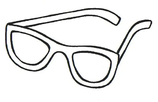 Gafas de sol para colorear - Imagui