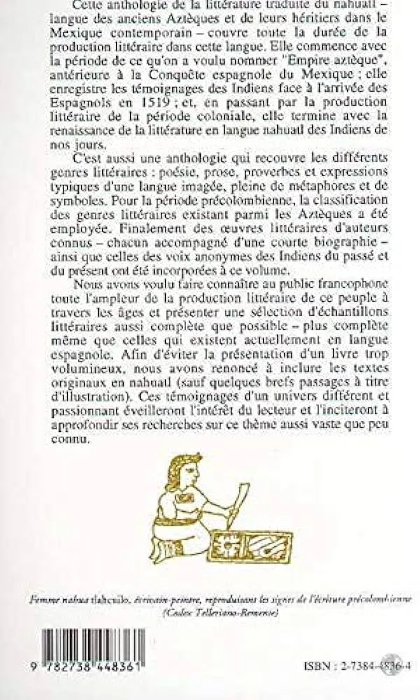 Anthologie nahuatl (Recherches et documents Amériques latines) (French Edition) : Leander, Birgitta: Amazon.com.mx: Libros Anthologie nahuatl (Recherches et documents Amériques latines) (French Edition) : Leander, Birgitta: Amazon.com.mx: Libros