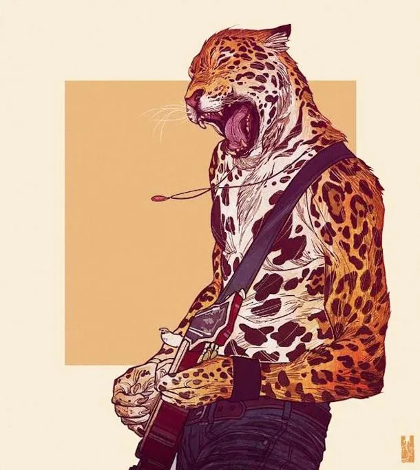 ANTHROS” 20 increíbles ilustraciones de animales humanizados ... ANTHROS” 20 increíbles ilustraciones de animales humanizados ...