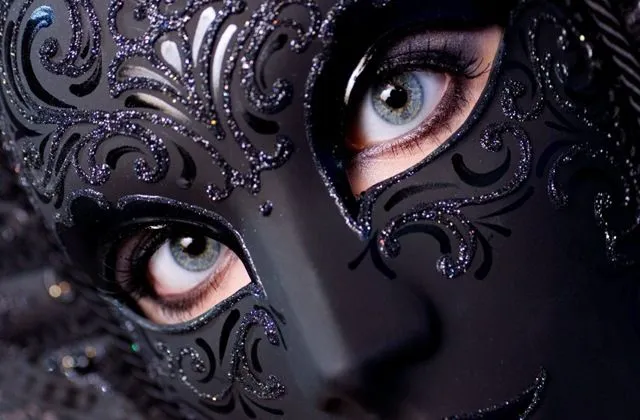 Antifaces para fiestas de gala - Imagui