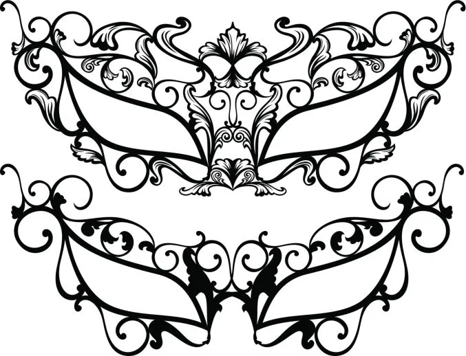 Antifaces para imprimir - Las Manualidades | curiosidades ...