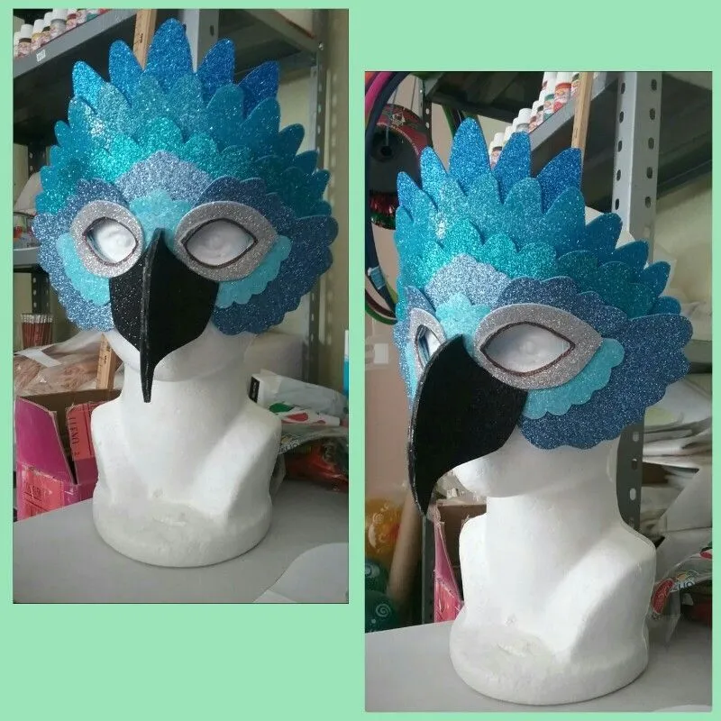 Antifaz Ave con Foami Diamantado | Disfraces de pajaros, Manualidades, Mascaras de carnaval coloridas Antifaz Ave con Foami Diamantado | Disfraces de pajaros, Manualidades, Mascaras de carnaval coloridas