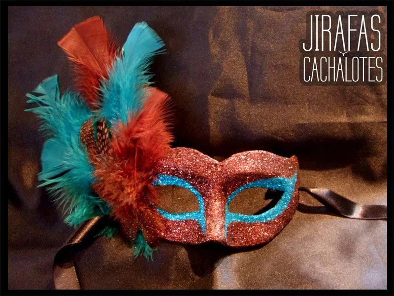 Antifaz diamantina ~ mascaras venecianas