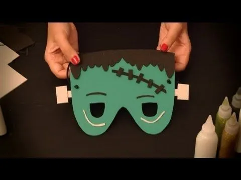 Cómo hacer un antifaz de Frankenstein : Antifaces de personajes ...