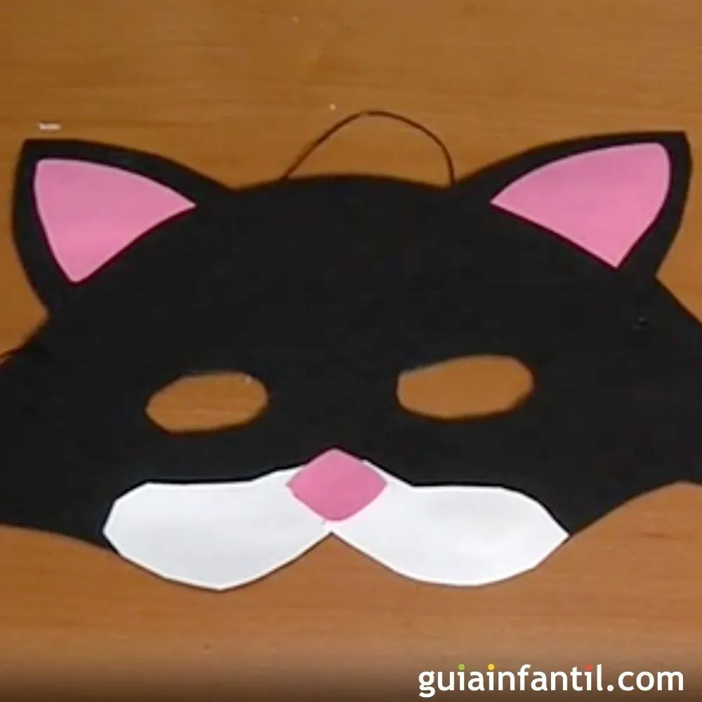 Cómo hacer un antifaz de gato, disfraces para carnaval Cómo hacer un antifaz de gato, disfraces para carnaval