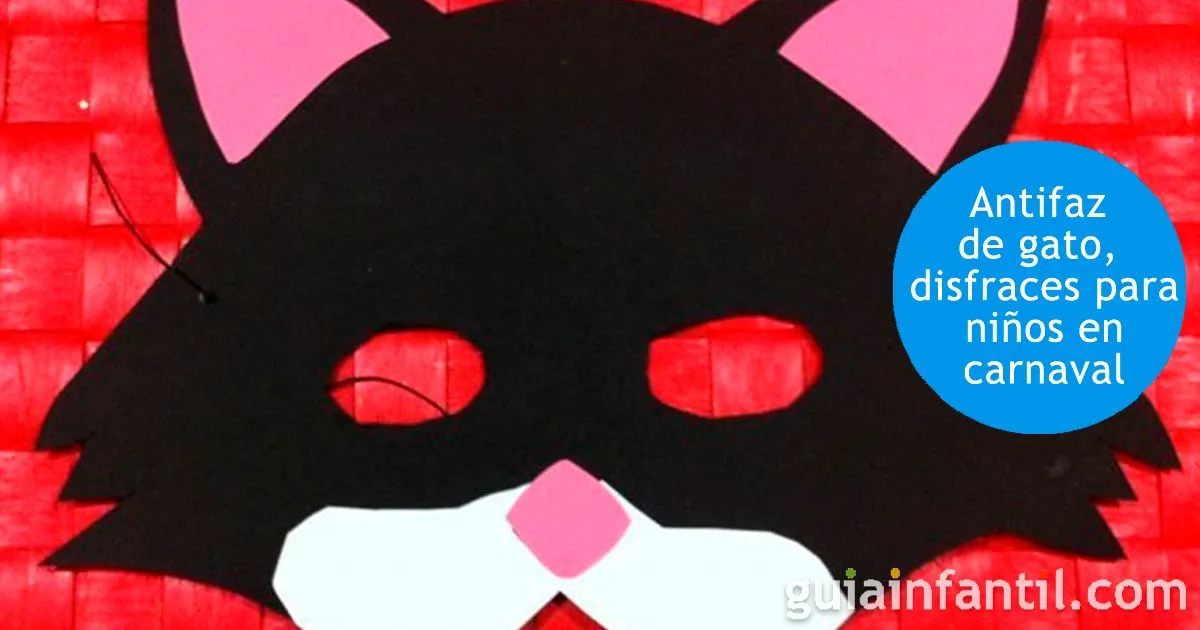 Cómo hacer un antifaz de gato, disfraces para carnaval Cómo hacer un antifaz de gato, disfraces para carnaval