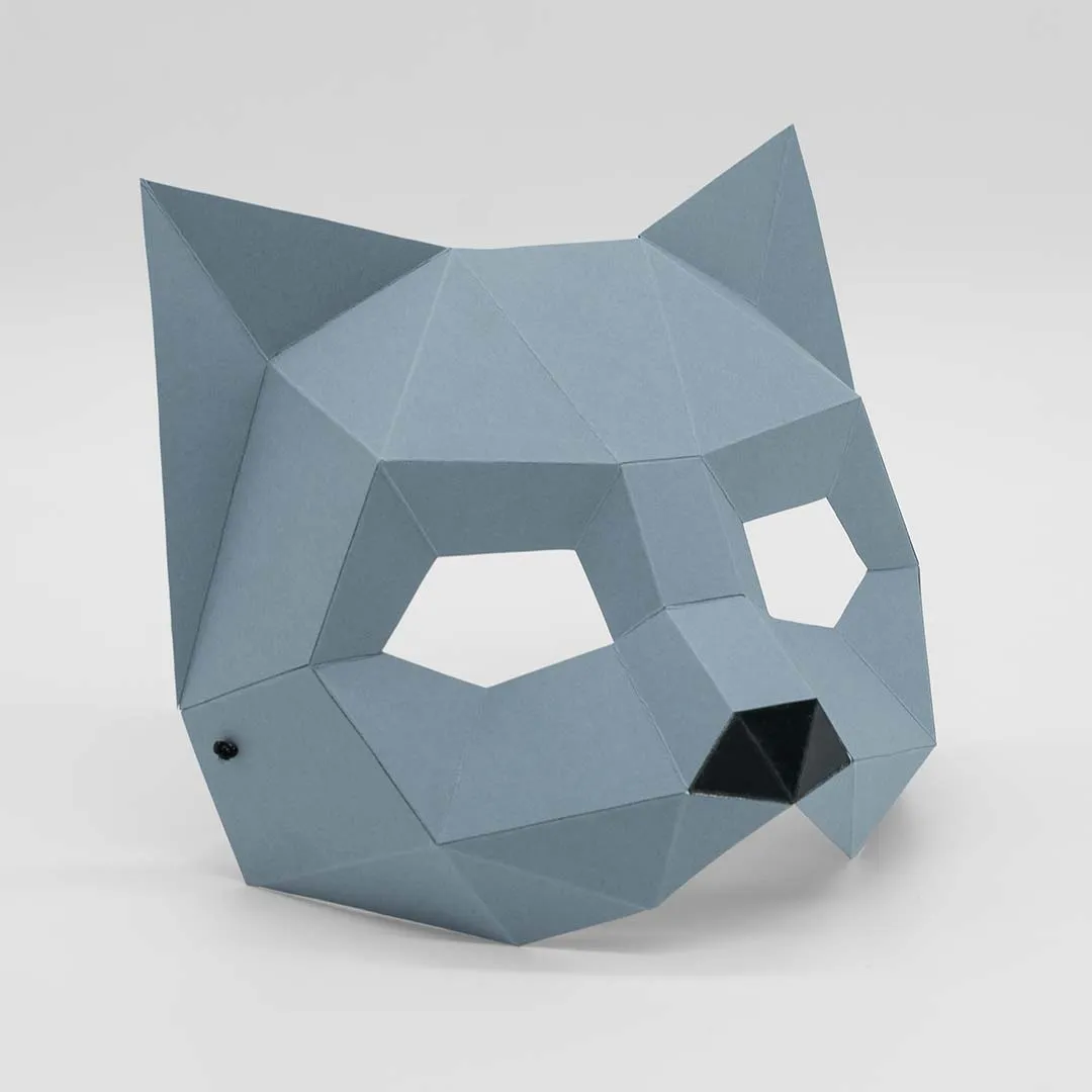 Antifaz de Gato para Imprimir con Papel | Plantillas PDF Antifaz de Gato para Imprimir con Papel | Plantillas PDF