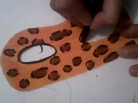 como se hace un antifaz como un leopardo - YouTube como se hace un antifaz como un leopardo - YouTube