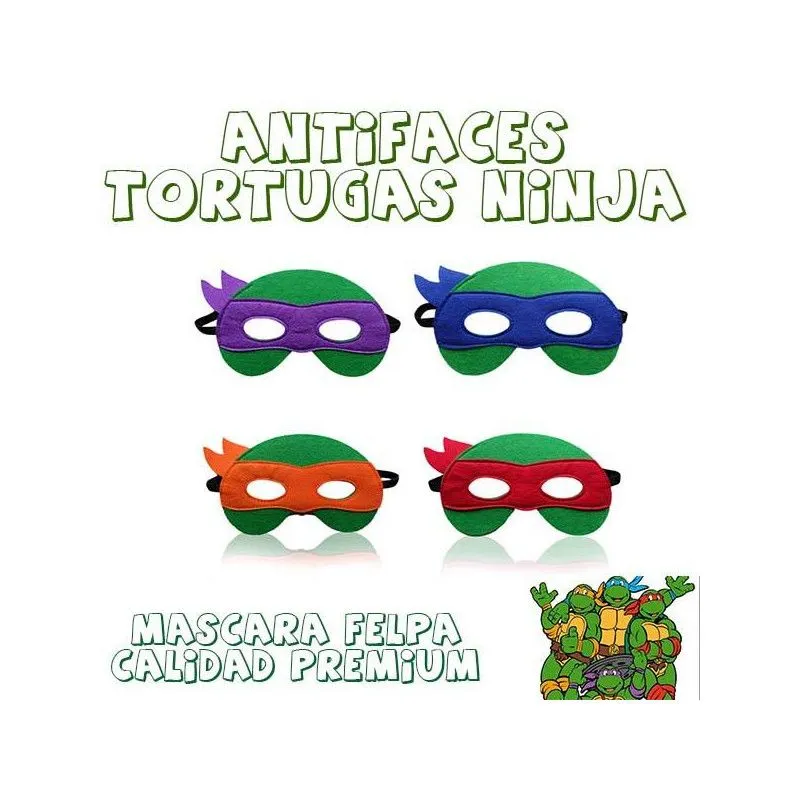 Antifaz tortujas ninja fiesta superheroes al mejor precio Antifaz tortujas ninja fiesta superheroes al mejor precio