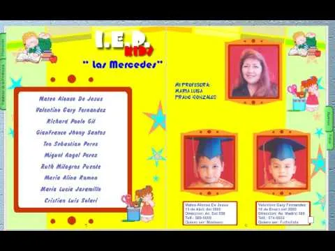 anuario virtual de inicial - kinder - YouTube