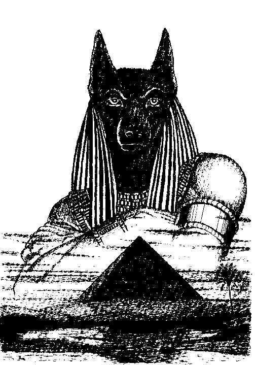 Dibujos de anubis - Imagui