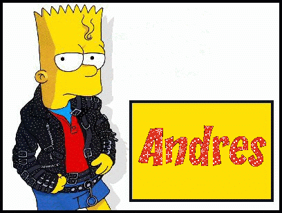 ANUSKA* Y TUS GIFS: UN NOMBRE.. ( ANDRES