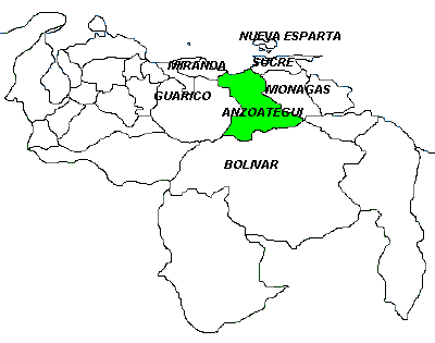 Estado Anzoátegui - Venezuela Tuya