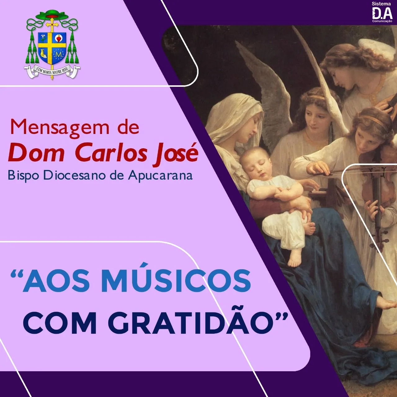 AOS MÚSICOS, COM GRATIDÃO - Diocese de Apucarana AOS MÚSICOS, COM GRATIDÃO - Diocese de Apucarana
