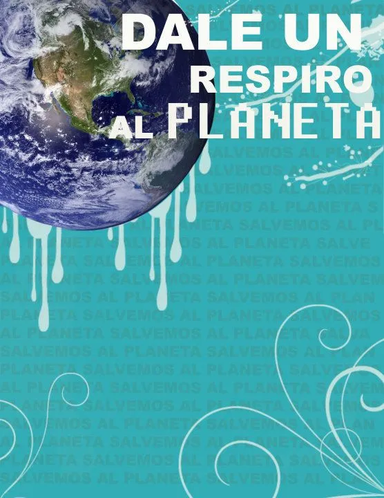 Imagen con mensaje alusiva al ambiente - Imagui