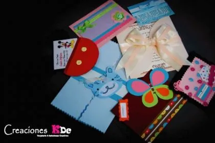 Invitaciónes originales hechas a mano para cumpleaños - Imagui