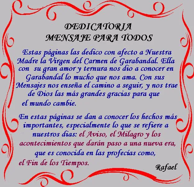 Las Apariciones de la Virgen Maria en Garabandal - Primera Parte