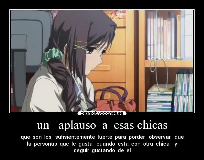 un aplauso a esas chicas | Desmotivaciones