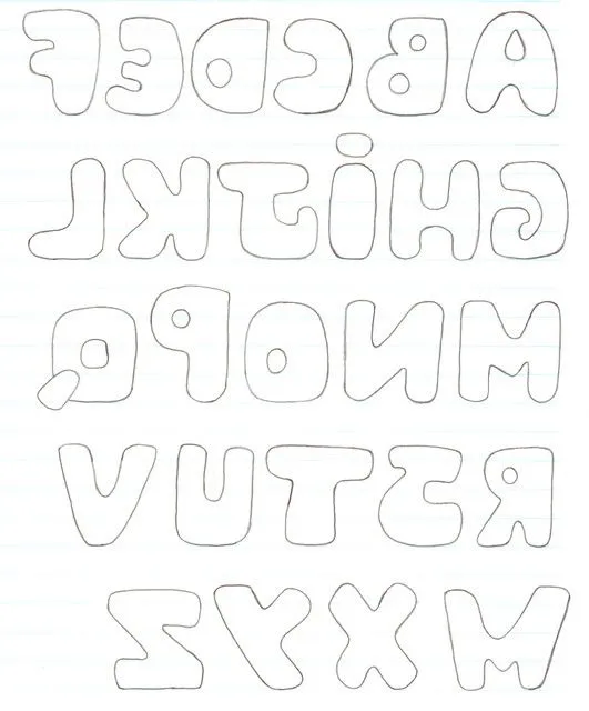 Letras para patchwork - Imagui
