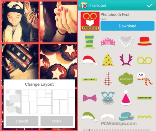 5 Aplicaciones Para Hacer Collages en Android Gratis | PCWebtips