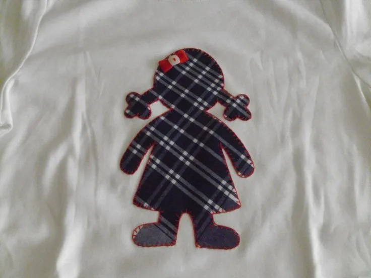 Muñeca 1 | Aplicaciones patchwork para camisetas ó ropa | Pinterest Muñeca 1 | Aplicaciones patchwork para camisetas ó ropa | Pinterest