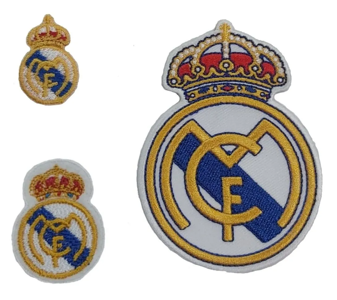 Aplique escudo Real Madrid B42 - Mercería Sarabia Aplique escudo Real Madrid B42 - Mercería Sarabia