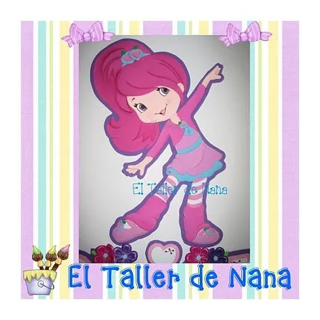 Aplique de Fresita y Cremita en Foami, más nombre(Taliana ... Aplique de Fresita y Cremita en Foami, más nombre(Taliana ...