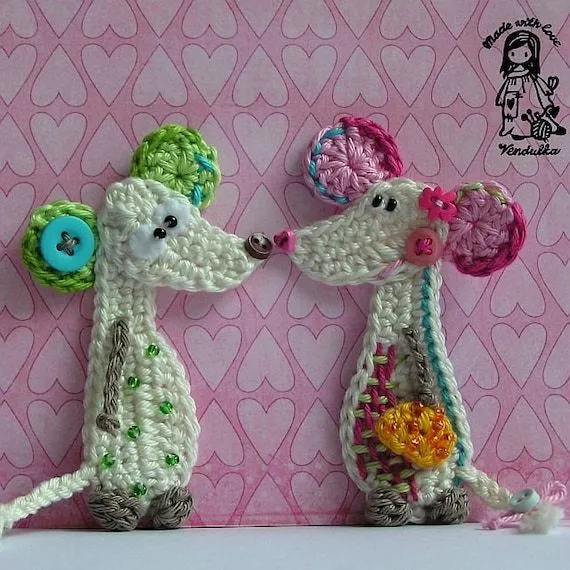 Apliques en crochet patrones - Imagui