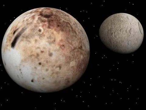 Apophis and Pluto: The fallen stars.