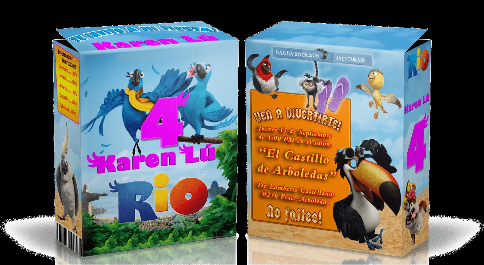 APORTE #5!!! MOLDES PARA CAJAS DE CEREAL