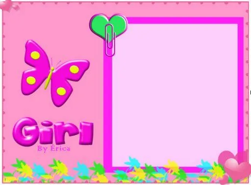 BORDES Y MARCOS PARA CHICAS - Imagui