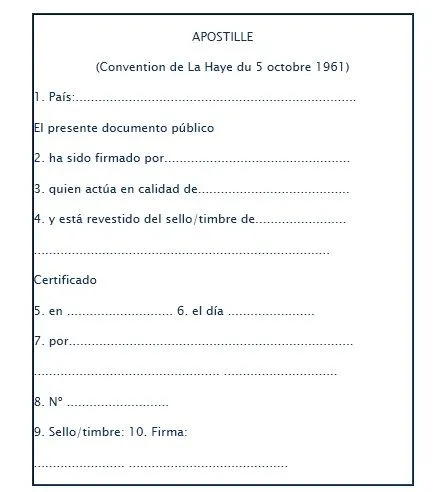 La Apostilla de la Haya- León Hunter